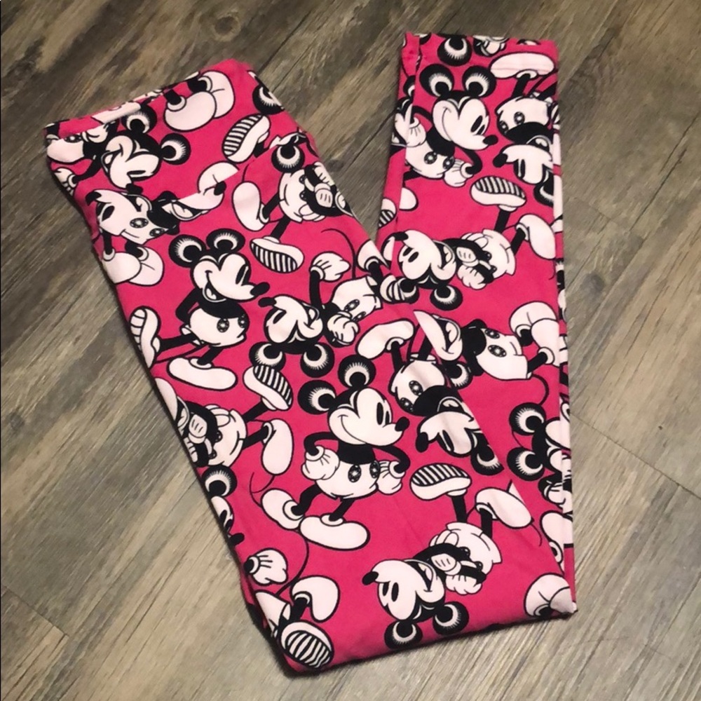 FLASH SALE NWOT Lularoe Mickey Mouse leggings